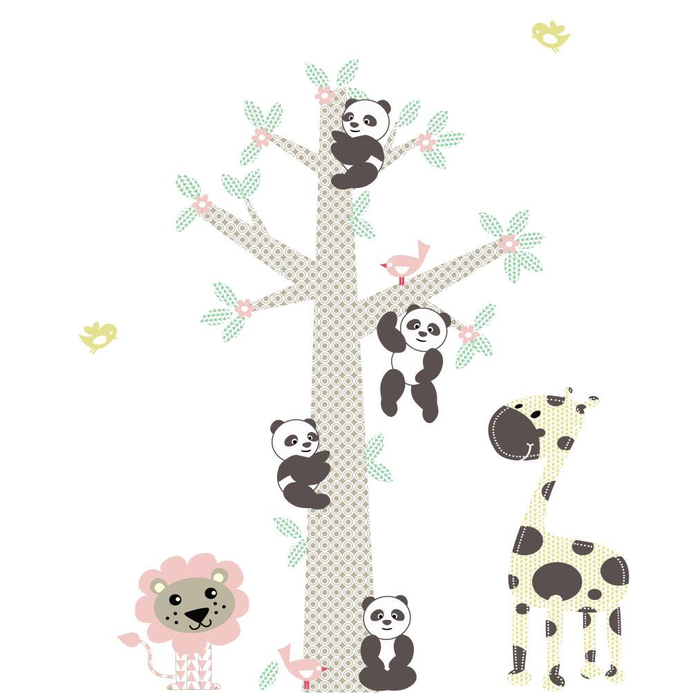 muursticker panda
