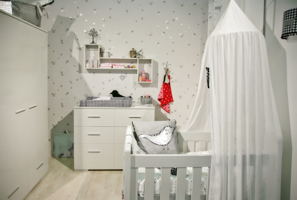 Koop je een babykamer compleet alle los elkaar?