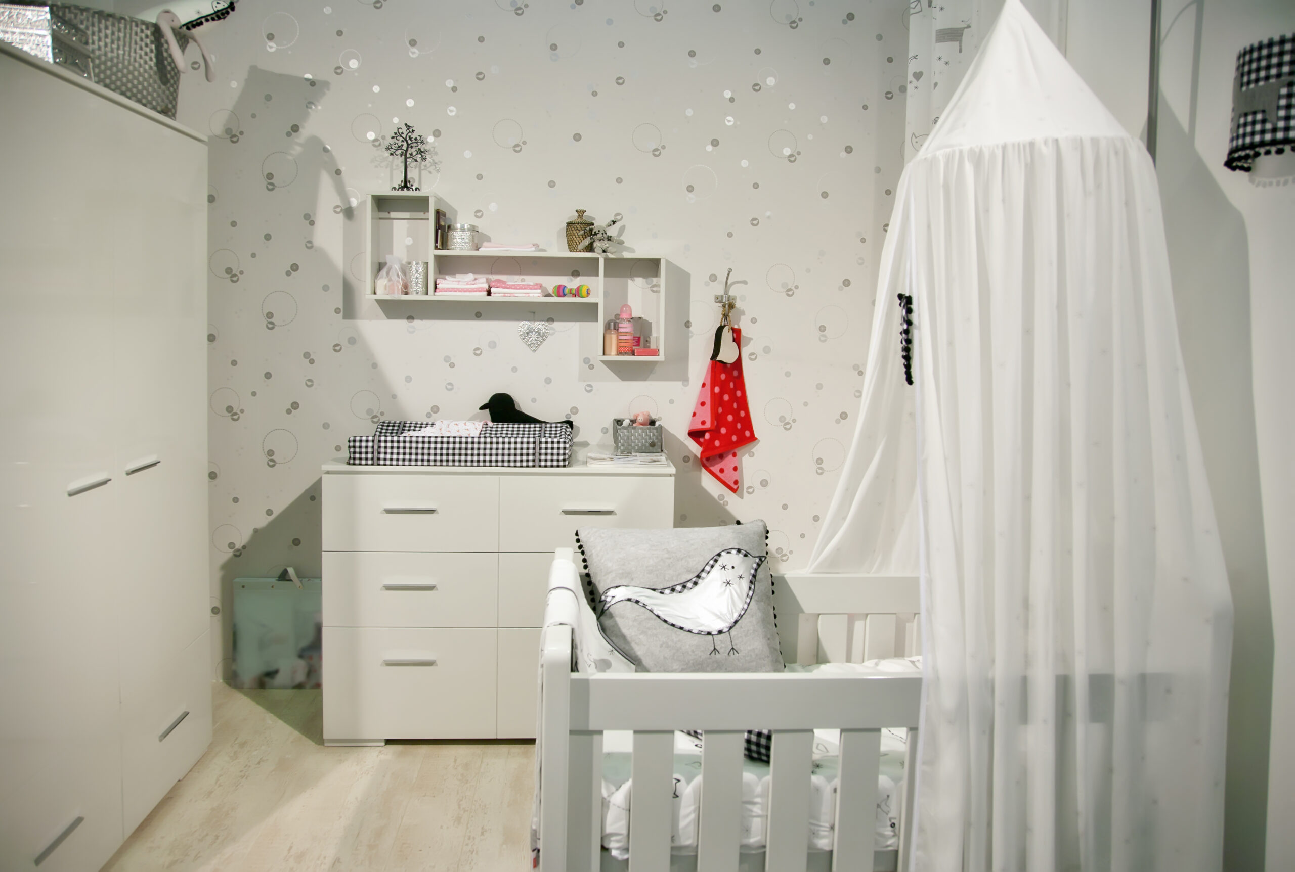 Koop je een babykamer compleet alle los elkaar?