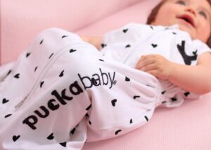 Puckababy Babyslaapzak Bag Newborn 0-6 maanden – 70 cm – alle seizoenen – White Love