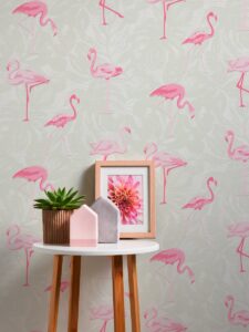 Kinderbehang Profhome flamingo